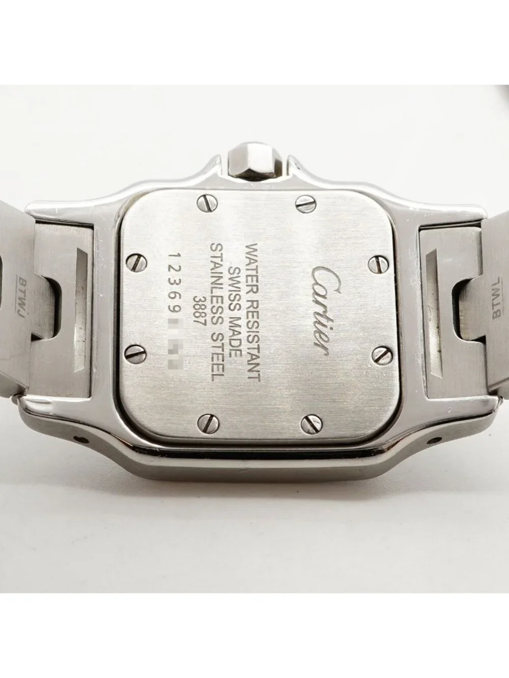Cartier Santos Galbe SM Silver Dial Watch
